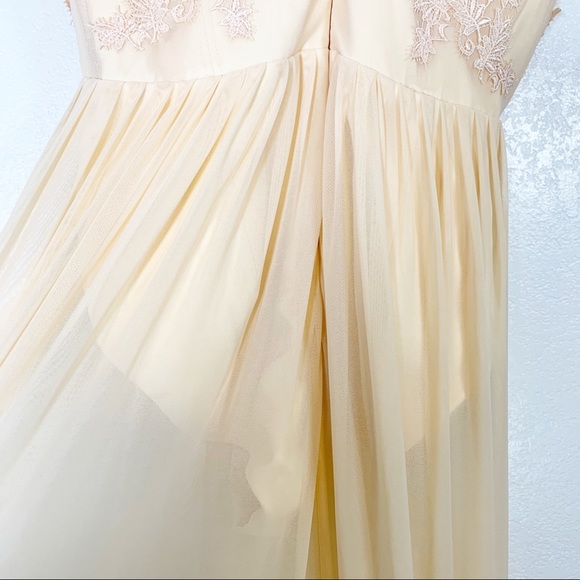 House of CB London Cerelia Dress Peach Small - Picture 12 of 13